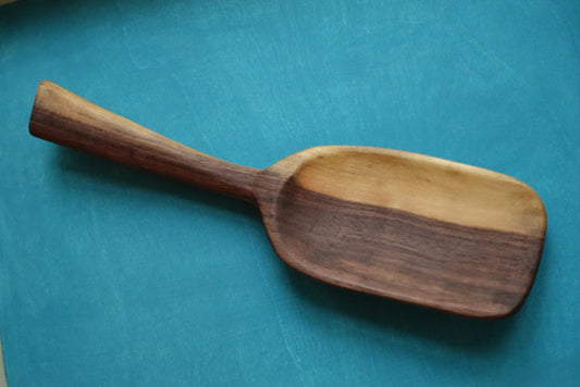 Serving Scoop in Walnut