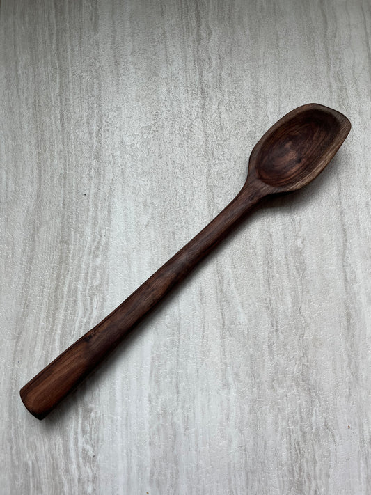 Cooking spoon in Walnut