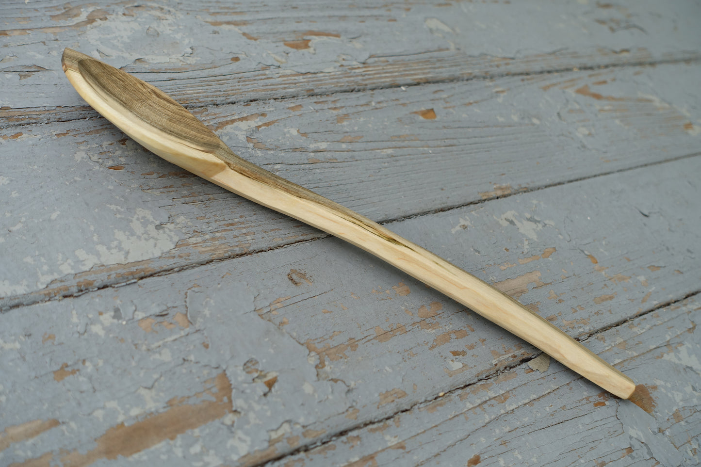 Cooking Spoon in Spalted Maple